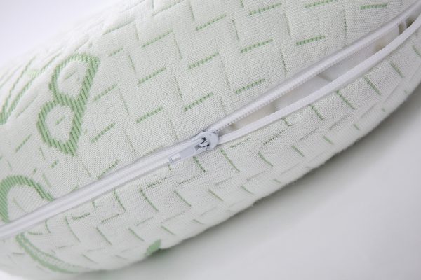 Bamboo Travel Pillow - Cool Bamboo Memory Foam, Neck & Support Pillow - Image 3