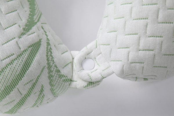 Bamboo Travel Pillow - Cool Bamboo Memory Foam, Neck & Support Pillow - Image 5