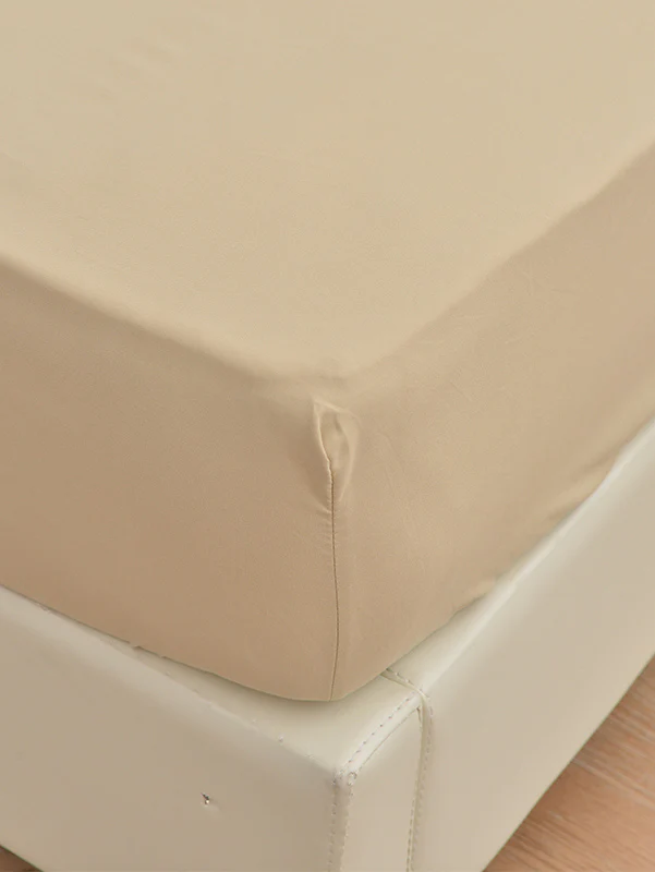 Beige Bamboo Bed Sheets - Cooling Comfort For Modern Bedrooms - Image 4