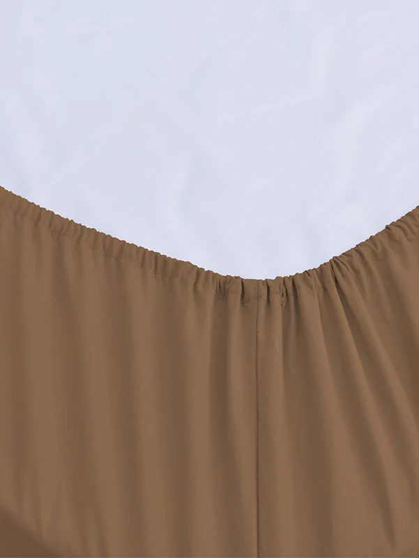 Brown Bamboo Bed Sheets - Cooling Comfort For Modern Bedrooms - Image 4