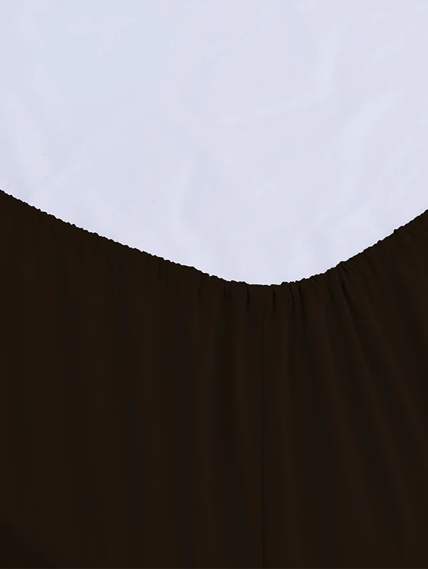 Dark Brown Bamboo Bed Sheets - Cooling Comfort For Modern Bedrooms - Image 4