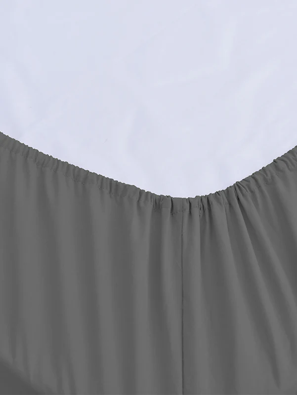 Gray Bamboo Bed Sheets - Cooling Comfort For Modern Bedrooms - Image 5