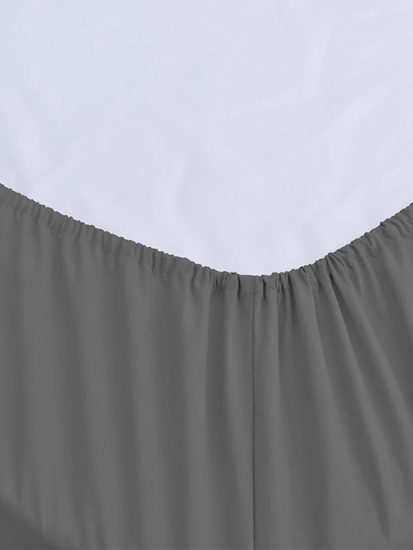 Gray Bed Sheets, Bamboo - Sets of 10, 30, 50 - Image 4