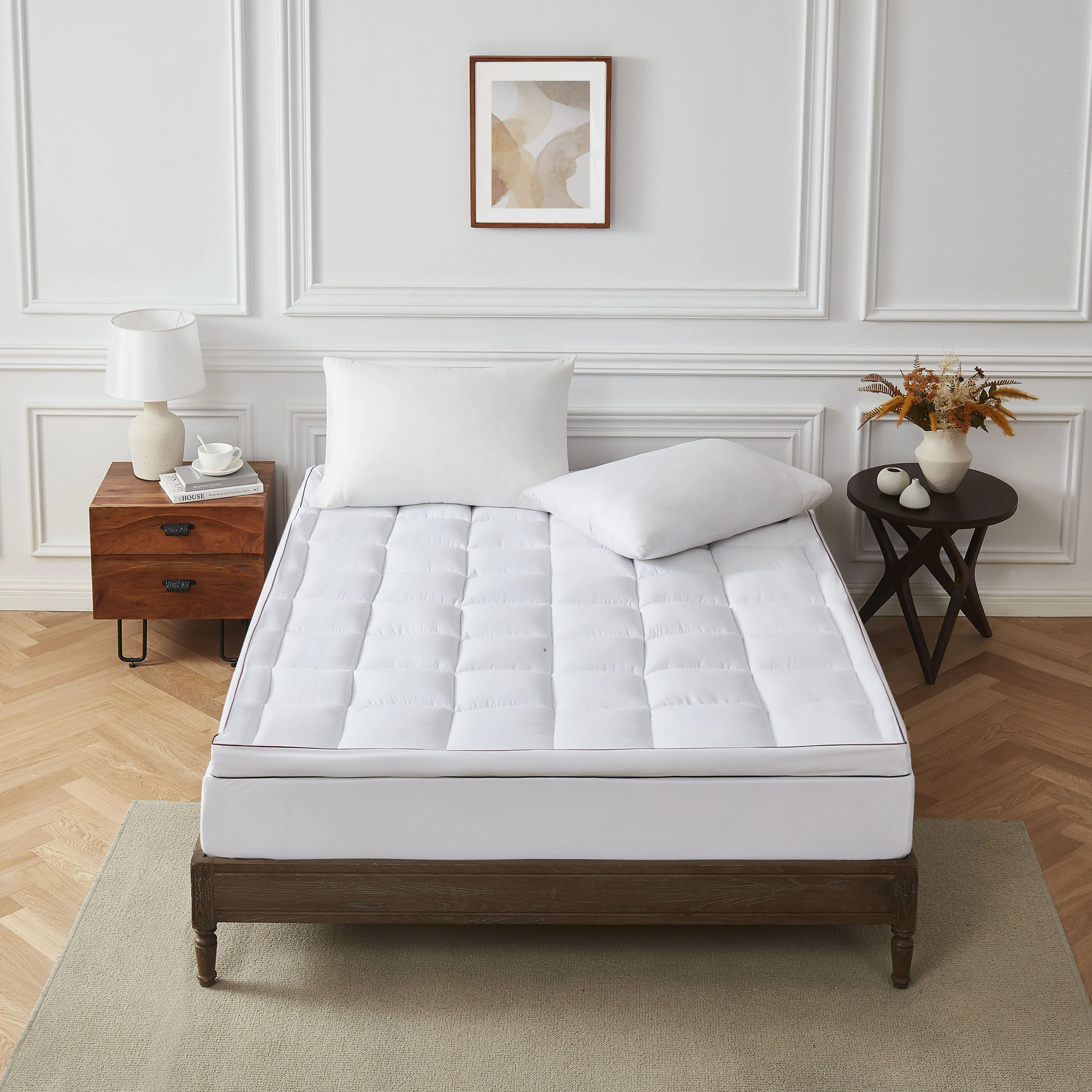 Bamboo Mattress Topper - Lifetime Guaranteed Comfort & Cooling