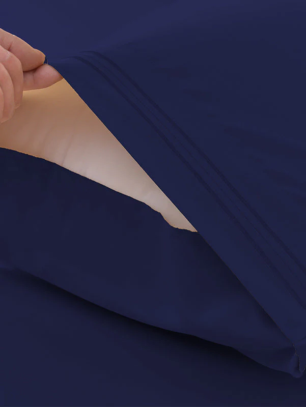 Navy Blue Bed Sheets - Sets of 10, 30, 50 - Image 3