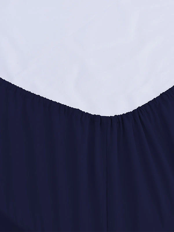 Navy Blue Bed Sheets - Sets of 10, 30, 50 - Image 4