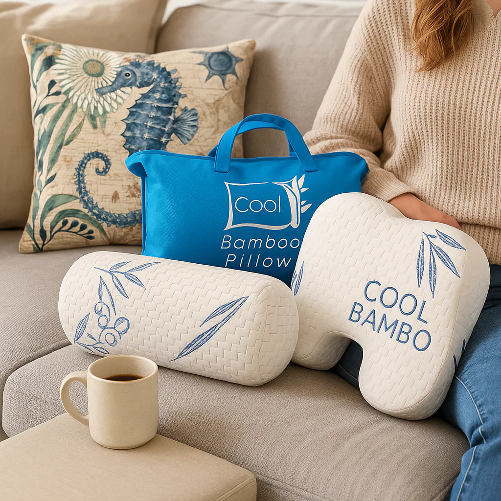 Office Chair Pillow Set: Complete 3-Piece Ergonomic Support System for Desk Workers - Image 4