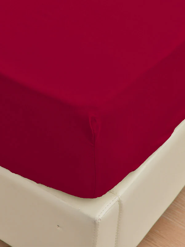 Red Bamboo Bed Sheets - Cooling Comfort For Modern Bedrooms - Image 3